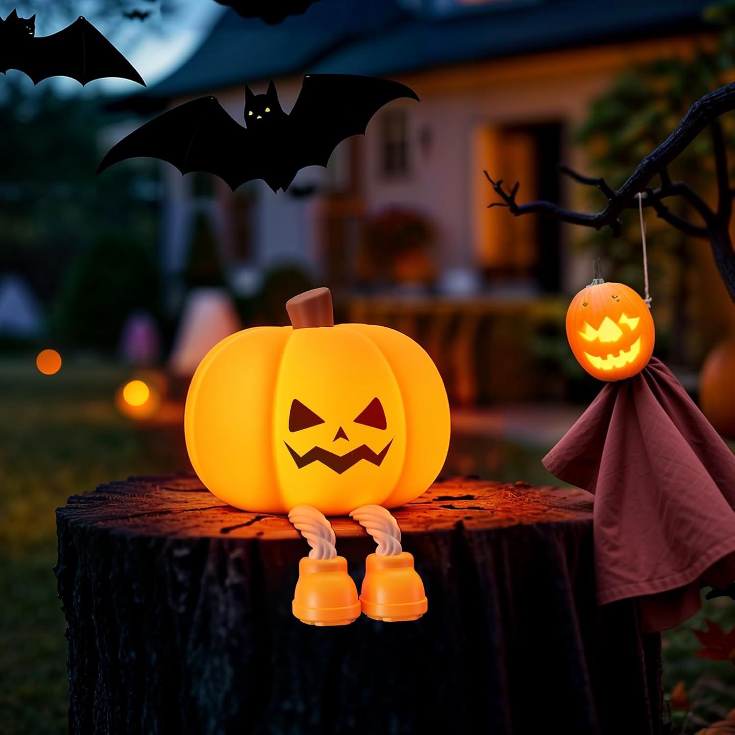HallowMush Light – Elastisk pumpa som maximerar halloweenkänslan