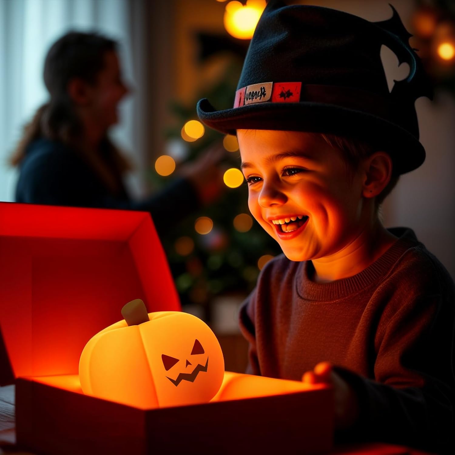 HallowMush Light – Elastisk pumpa som maximerar halloweenkänslan