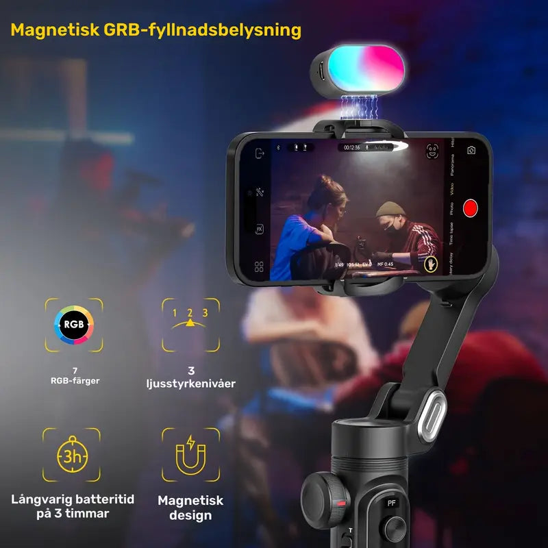 FaceTracker AI – Banger videos med en kroppsföljande AI-Stick