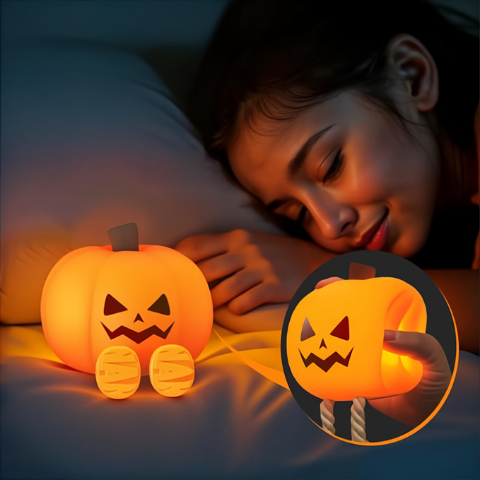 HallowMush Light – Elastisk pumpa som maximerar halloweenkänslan